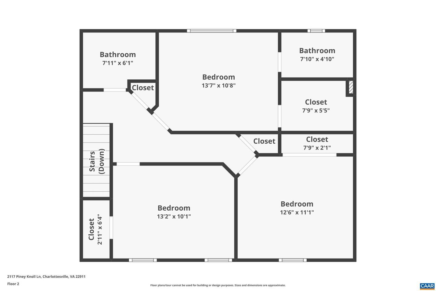 2117 PINEY KNOLL LN, CHARLOTTESVILLE, Virginia 22911, 4 Bedrooms Bedrooms, ,3 BathroomsBathrooms,Residential,For sale,2117 PINEY KNOLL LN,658205 MLS # 658205