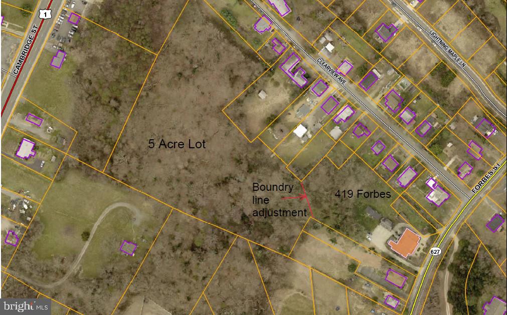 419 - LOT B FORBES ST, FREDERICKSBURG, Virginia 22405, ,Land,For sale,419 - LOT B FORBES ST,VAST2028978 MLS # VAST2028978