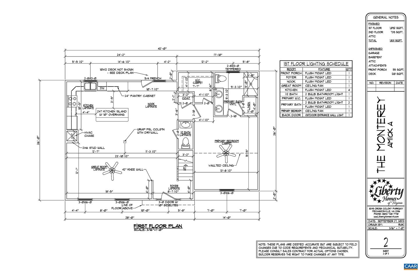 0 AMICK RD #AMICK A, LOUISA, Virginia 23093, 4 Bedrooms Bedrooms, ,2 BathroomsBathrooms,Residential,For sale,0 AMICK RD #AMICK A,658271 MLS # 658271