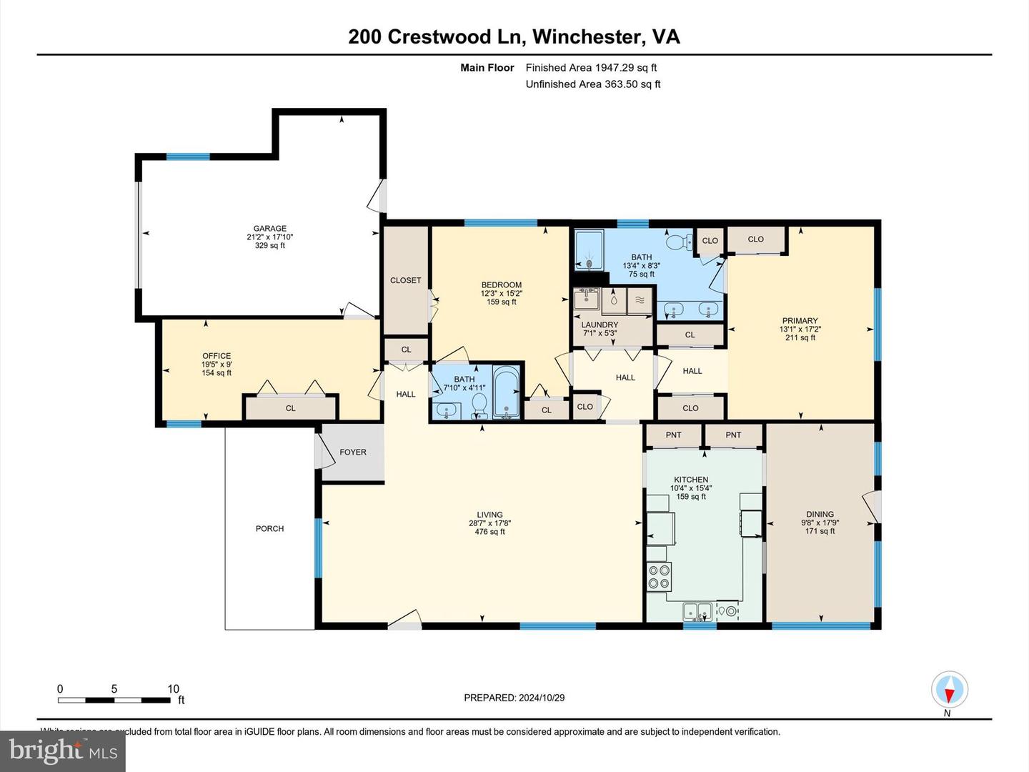 200 CRESTWOOD LN, WINCHESTER, Virginia 22602, 2 Bedrooms Bedrooms, ,2 BathroomsBathrooms,Residential,For sale,200 CRESTWOOD LN,VAFV2022576 MLS # VAFV2022576