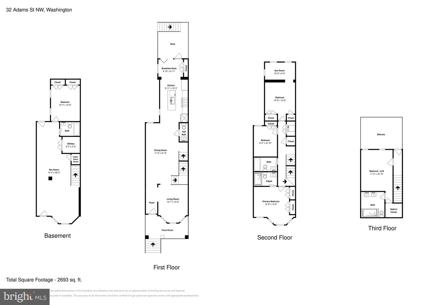 32 ADAMS ST NW, WASHINGTON, District Of Columbia 20001, 5 Bedrooms Bedrooms, ,4 BathroomsBathrooms,Residential,For sale,32 ADAMS ST NW,DCDC2156554 MLS # DCDC2156554