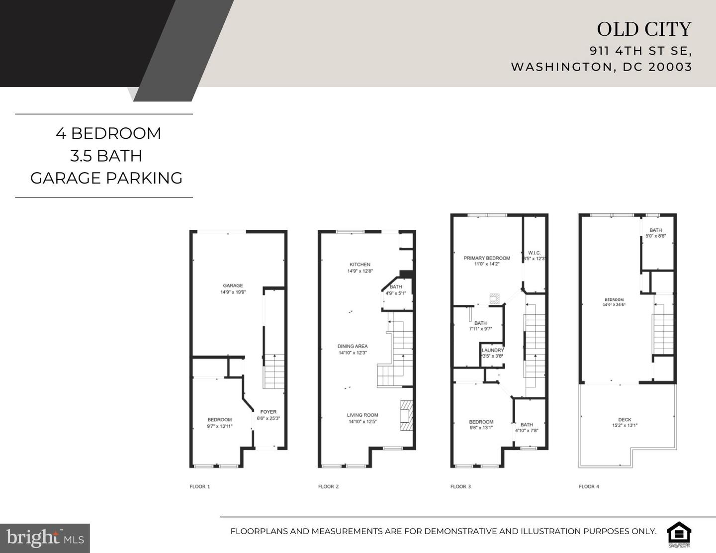 911 4TH ST SE, WASHINGTON, District Of Columbia 20003, 4 Bedrooms Bedrooms, ,3 BathroomsBathrooms,Residential,For sale,911 4TH ST SE,DCDC2153388 MLS # DCDC2153388