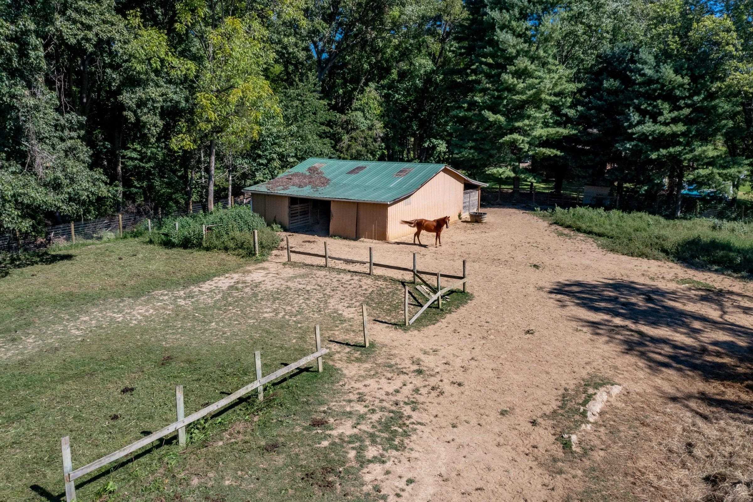 5 stall horse barn.