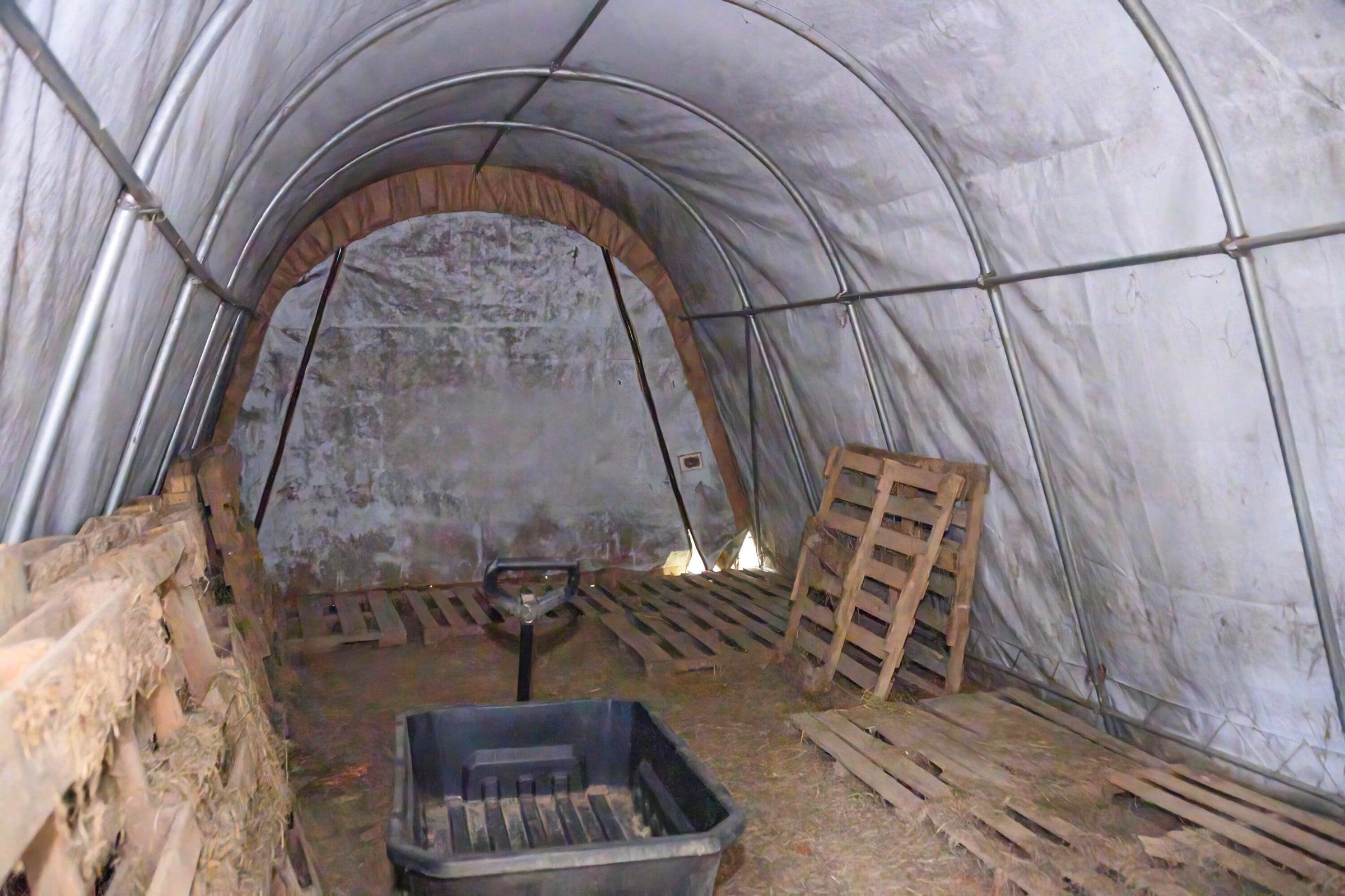 Hay Storage Interior