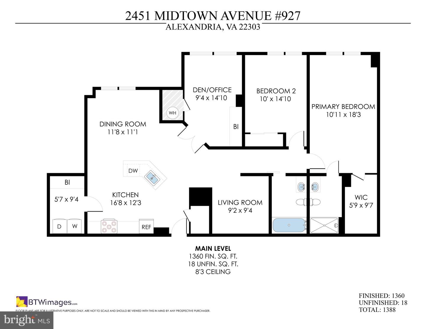 2451 MIDTOWN AVE #927, ALEXANDRIA, Virginia 22303, 2 Bedrooms Bedrooms, ,2 BathroomsBathrooms,Residential,For sale,2451 MIDTOWN AVE #927,VAFX2208000 MLS # VAFX2208000