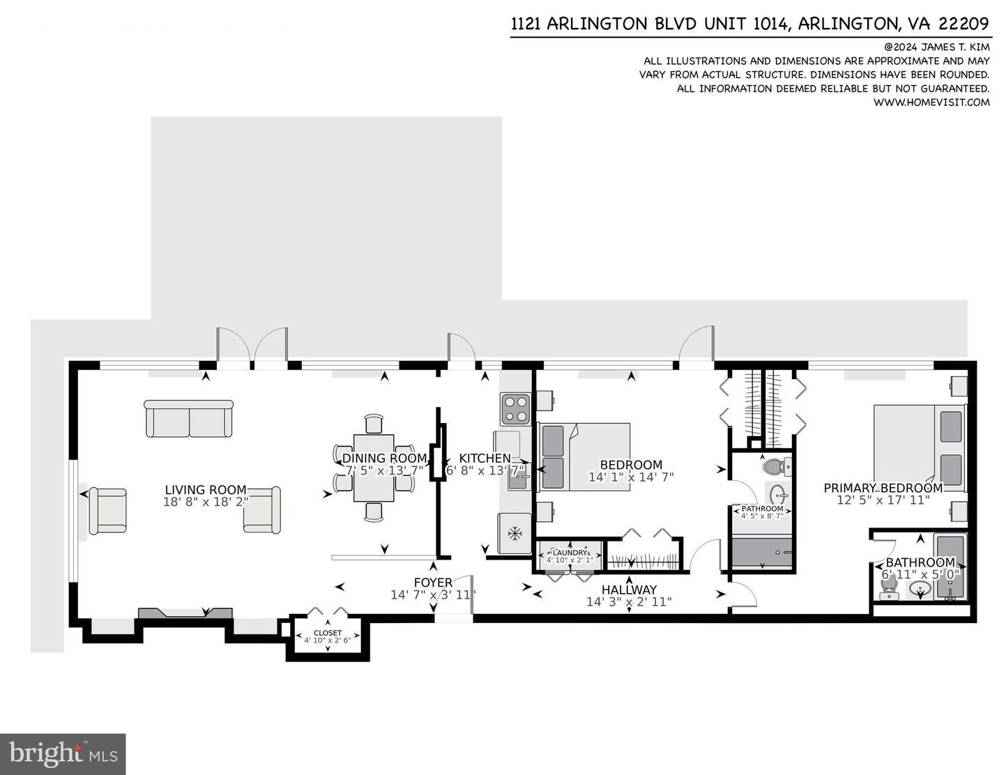 1121 ARLINGTON BLVD #1014, ARLINGTON, Virginia 22209, 2 Bedrooms Bedrooms, ,2 BathroomsBathrooms,Residential,For sale,1121 ARLINGTON BLVD #1014,VAAR2050180 MLS # VAAR2050180