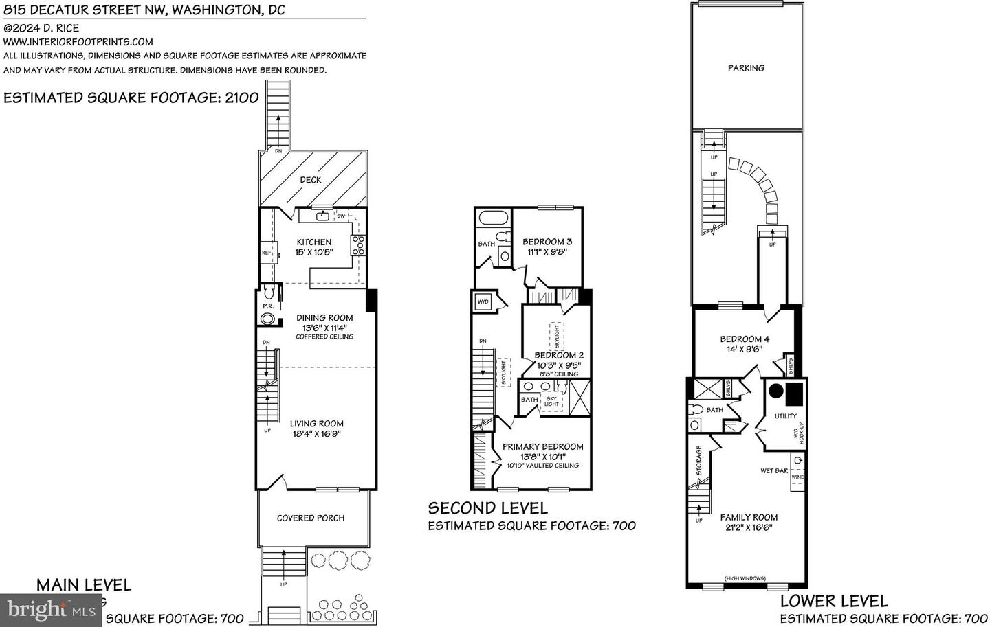 815 DECATUR ST NW, WASHINGTON, District Of Columbia 20011, 4 Bedrooms Bedrooms, ,3 BathroomsBathrooms,Residential,For sale,815 DECATUR ST NW,DCDC2166670 MLS # DCDC2166670