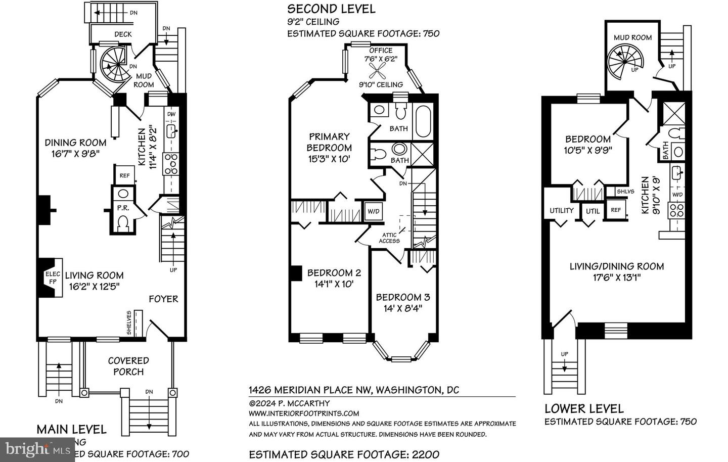 1426 MERIDIAN PL NW, WASHINGTON, District Of Columbia 20010, 4 Bedrooms Bedrooms, ,3 BathroomsBathrooms,Residential,For sale,1426 MERIDIAN PL NW,DCDC2167128 MLS # DCDC2167128