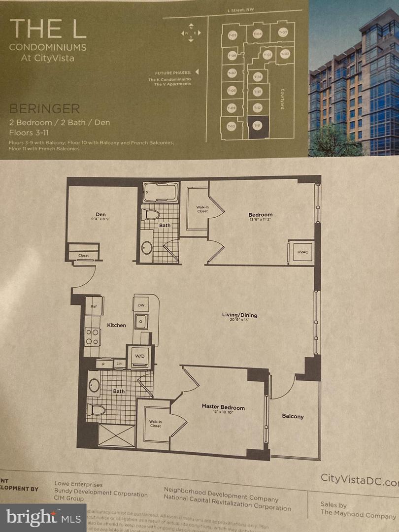 440 L ST NW #901, WASHINGTON, District Of Columbia 20001, 2 Bedrooms Bedrooms, ,2 BathroomsBathrooms,Residential,For sale,440 L ST NW #901,DCDC2166834 MLS # DCDC2166834