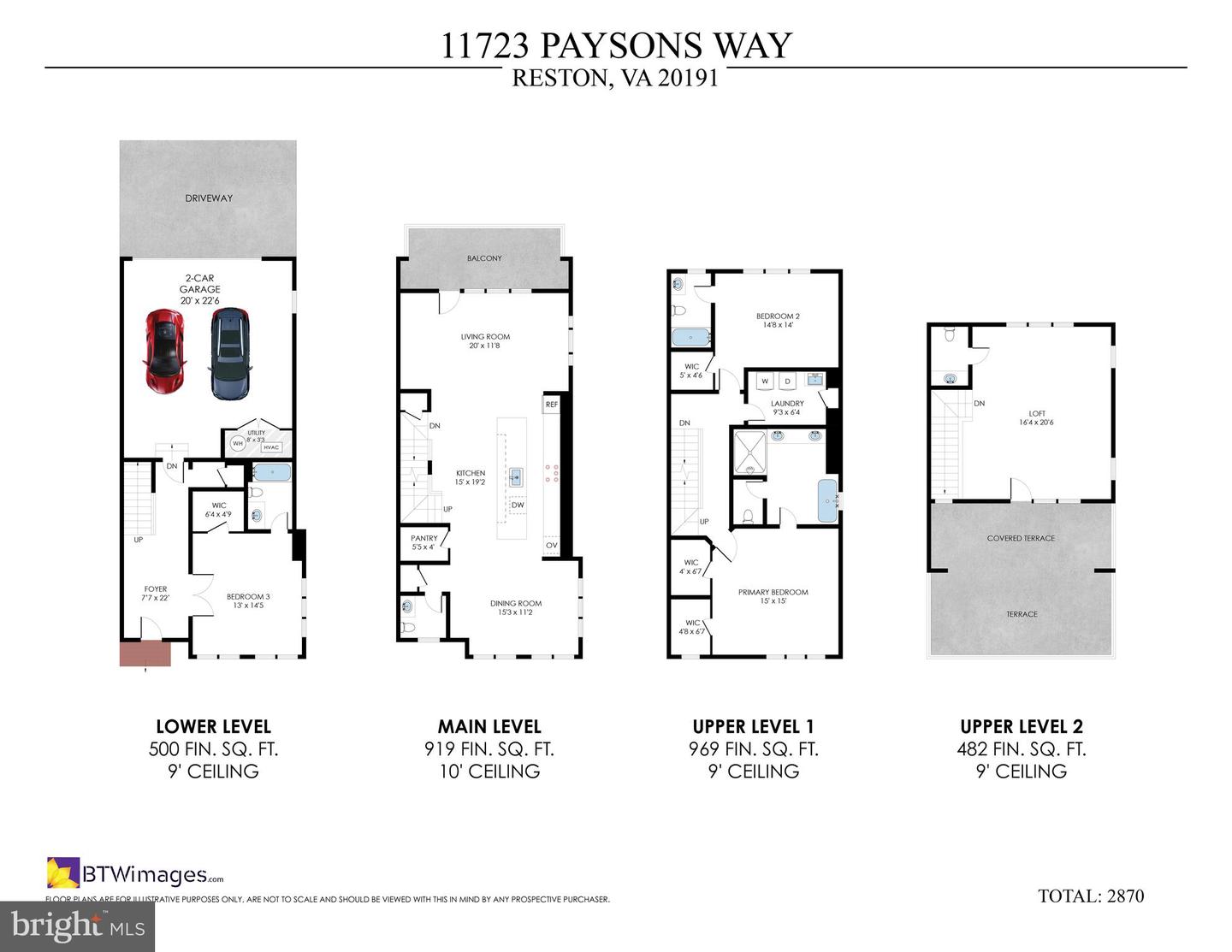 11723 PAYSONS WAY, RESTON, Virginia 20191, 3 Bedrooms Bedrooms, ,3 BathroomsBathrooms,Residential,For sale,11723 PAYSONS WAY,VAFX2207230 MLS # VAFX2207230