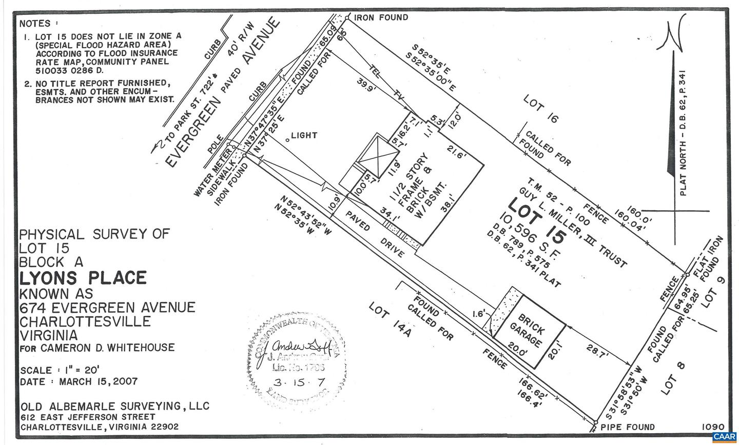 674 EVERGREEN AVE, CHARLOTTESVILLE, Virginia 22902, 3 Bedrooms Bedrooms, ,1 BathroomBathrooms,Residential,For sale,674 EVERGREEN AVE,658241 MLS # 658241