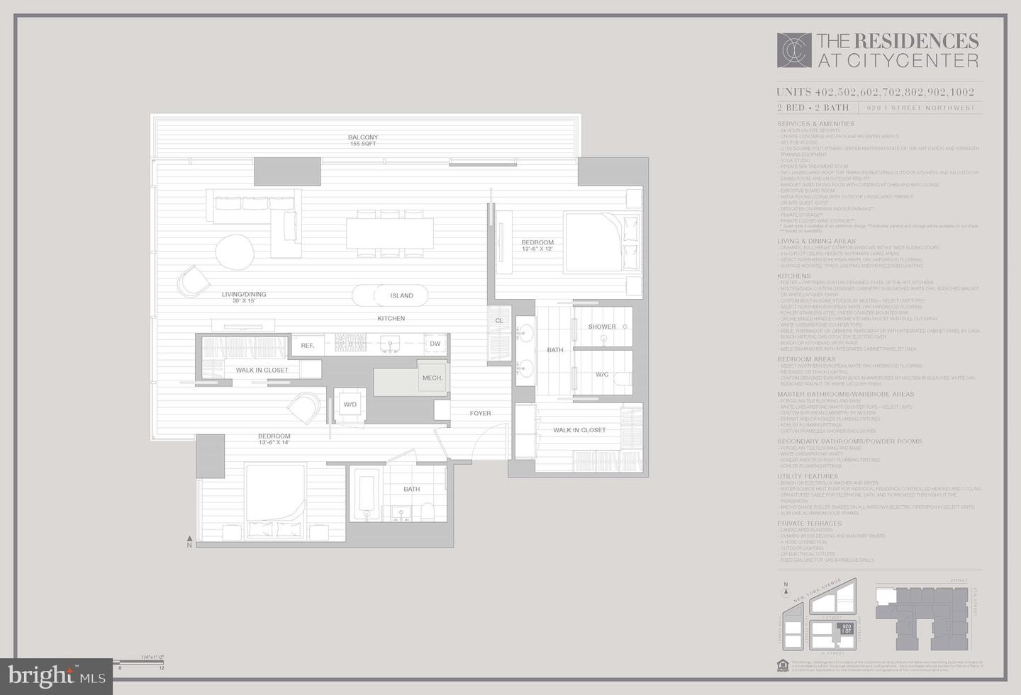 920 I ST NW #502, WASHINGTON, District Of Columbia 20001, 2 Bedrooms Bedrooms, ,2 BathroomsBathrooms,Residential,For sale,920 I ST NW #502,DCDC2166844 MLS # DCDC2166844