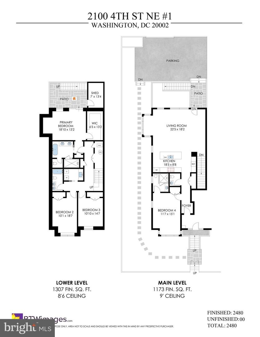 2100 4TH ST NE #1, WASHINGTON, District Of Columbia 20002, 4 Bedrooms Bedrooms, ,3 BathroomsBathrooms,Residential,For sale,2100 4TH ST NE #1,DCDC2167346 MLS # DCDC2167346