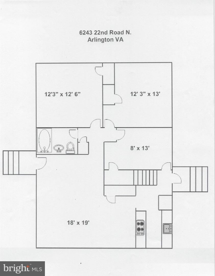 6243 22ND RD N, ARLINGTON, Virginia 22205, 3 Bedrooms Bedrooms, ,2 BathroomsBathrooms,Residential,For sale,6243 22ND RD N,VAAR2050348 MLS # VAAR2050348