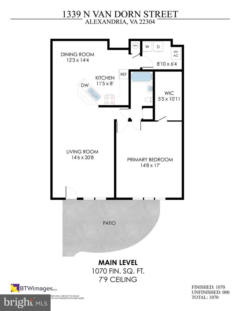 1339 N VAN DORN ST, ALEXANDRIA, Virginia 22304, 1 Bedroom Bedrooms, ,1 BathroomBathrooms,Residential,For sale,1339 N VAN DORN ST,VAAX2037934 MLS # VAAX2037934