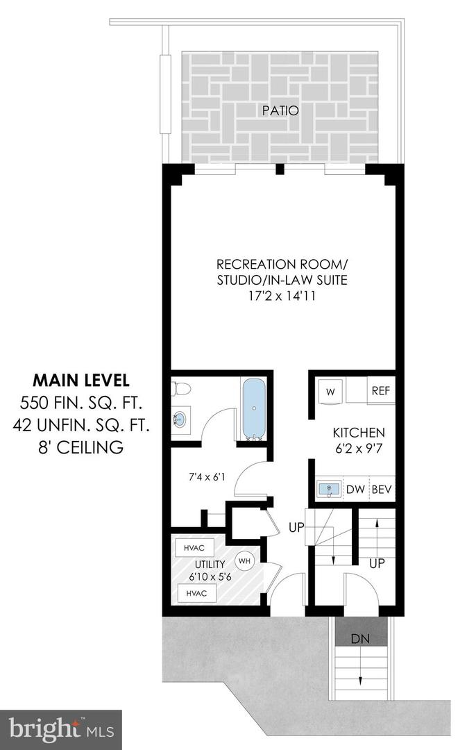 42 G ST SW, WASHINGTON, District Of Columbia 20024, 2 Bedrooms Bedrooms, ,2 BathroomsBathrooms,Residential,For sale,42 G ST SW,DCDC2163108 MLS # DCDC2163108