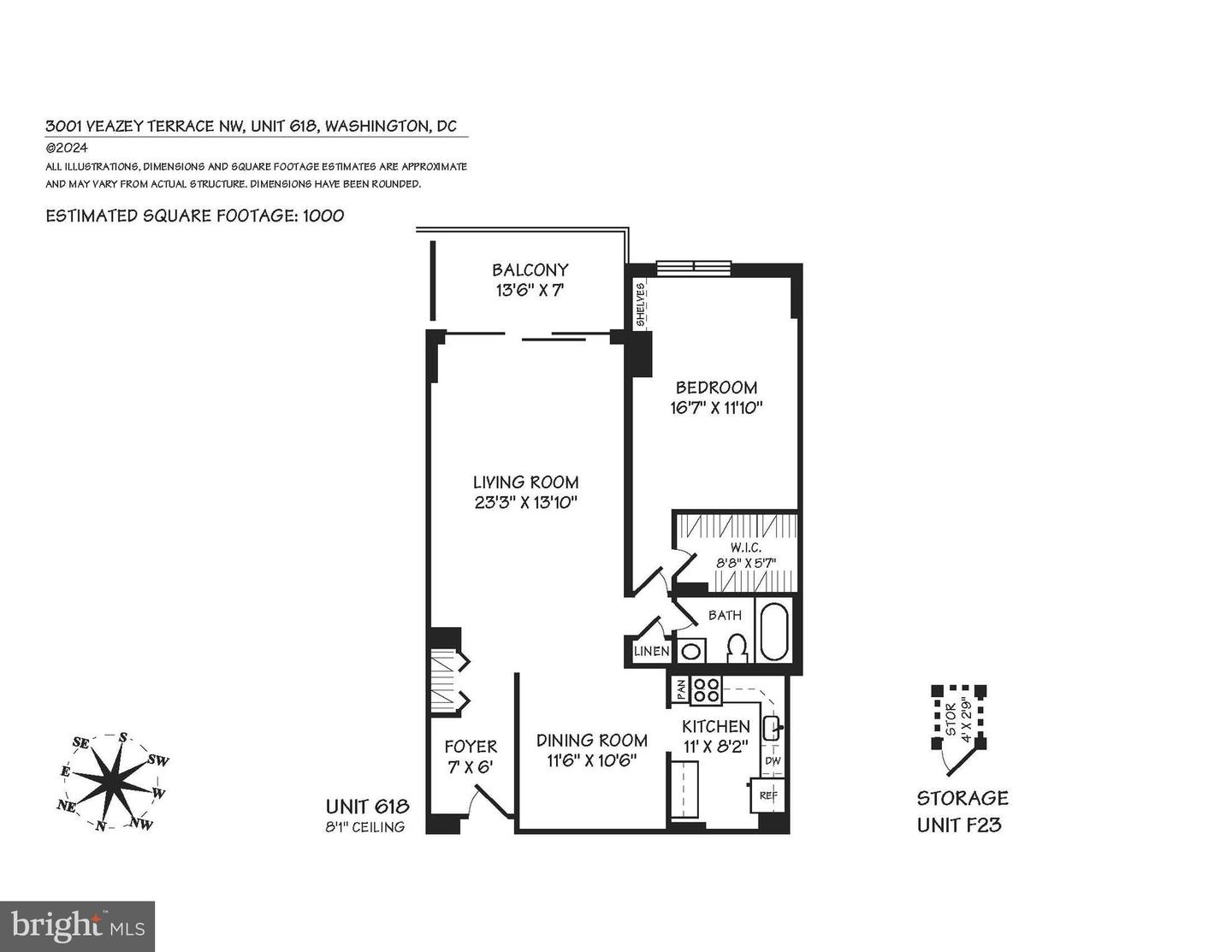 3001 VEAZEY TER NW, WASHINGTON, District Of Columbia 20008, 1 Bedroom Bedrooms, ,1 BathroomBathrooms,Residential,For sale,3001 VEAZEY TER NW,DCDC2167760 MLS # DCDC2167760