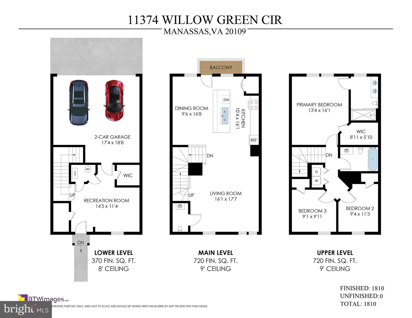 11374 WILLOW GREEN CIR, MANASSAS, Virginia 20109, 3 Bedrooms Bedrooms, ,2 BathroomsBathrooms,Residential,For sale,11374 WILLOW GREEN CIR,VAPW2082720 MLS # VAPW2082720