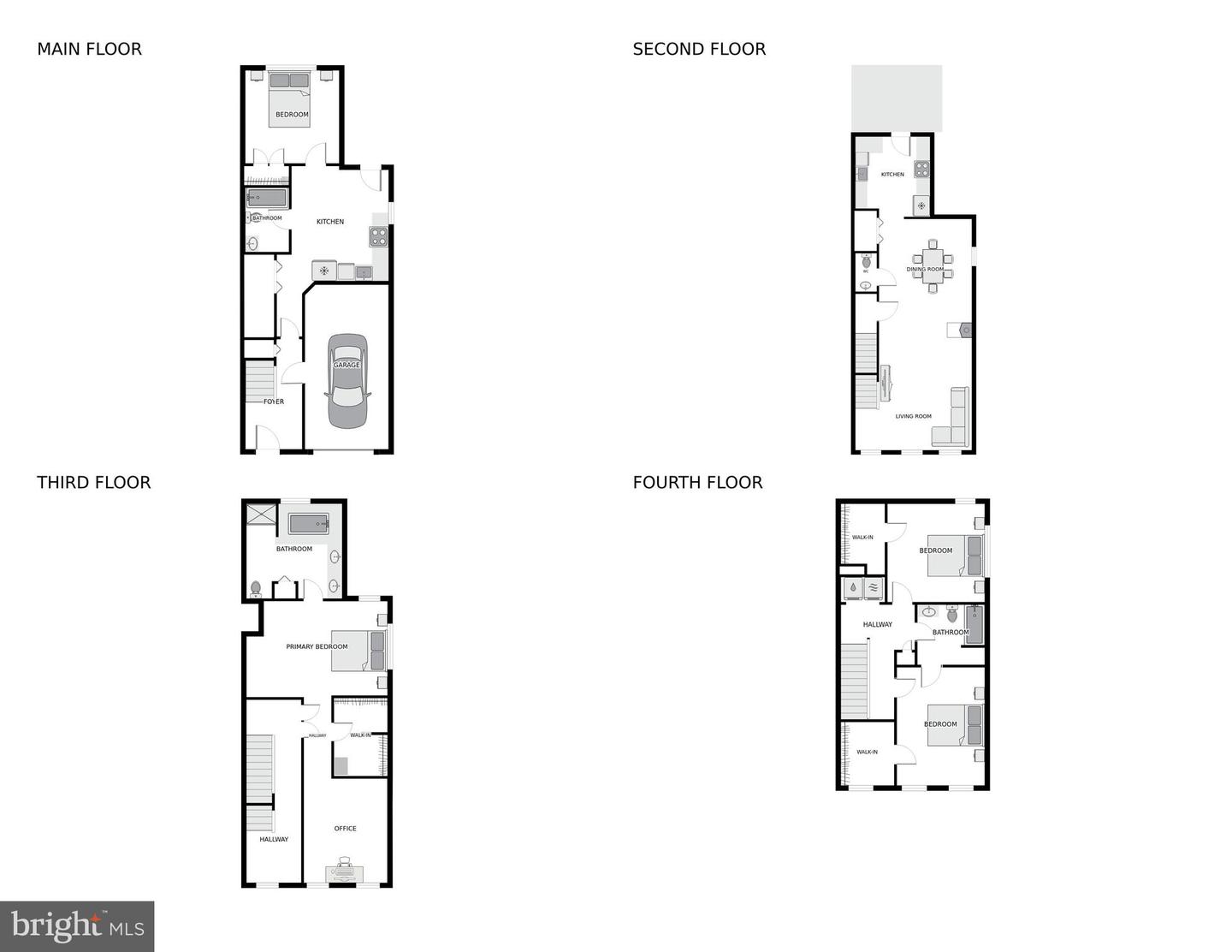 1208 V ST NW, WASHINGTON, District Of Columbia 20009, 4 Bedrooms Bedrooms, ,3 BathroomsBathrooms,Residential,For sale,1208 V ST NW,DCDC2167572 MLS # DCDC2167572