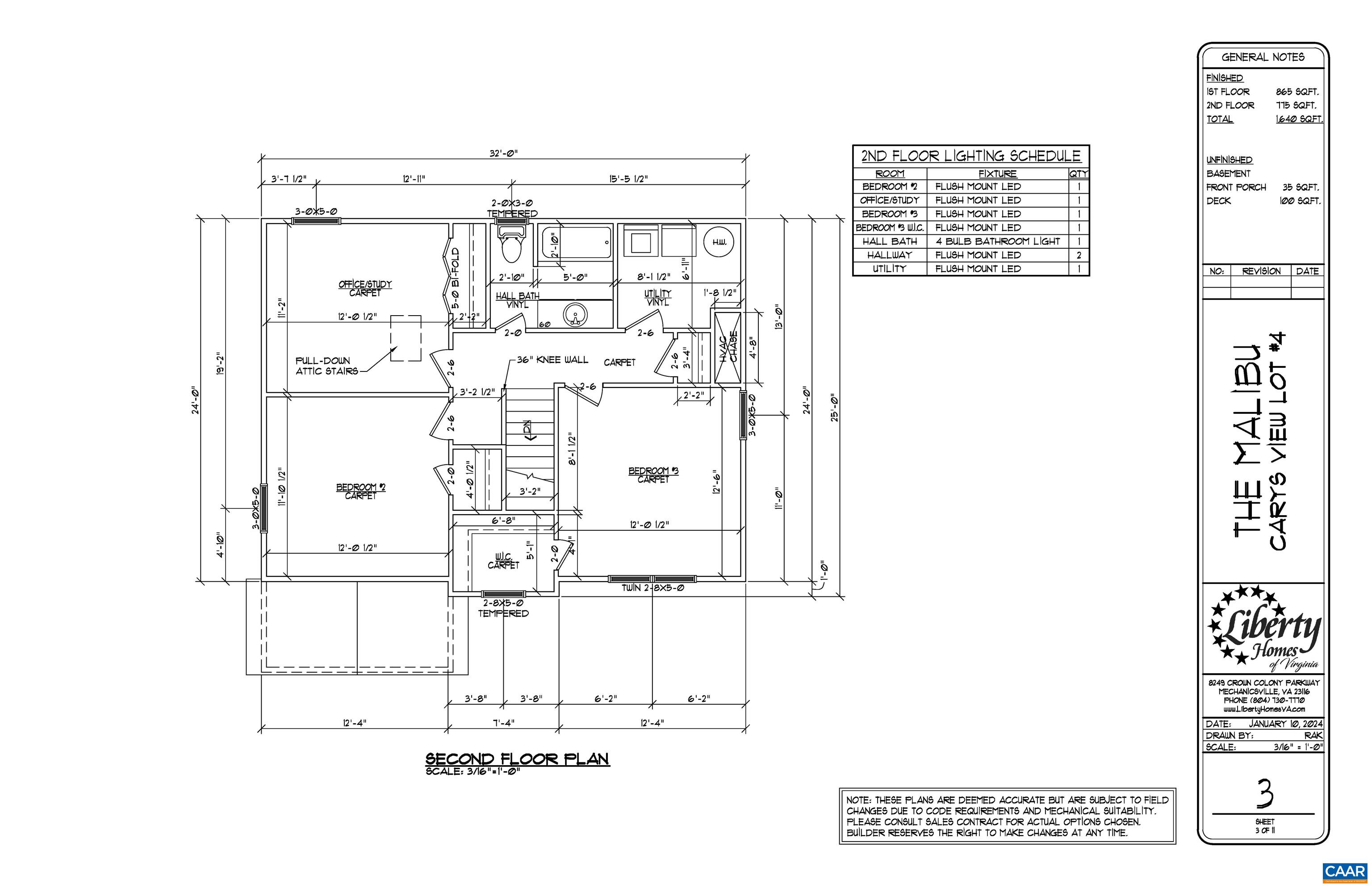 1370 HANBACK RD, GORDONSVILLE, Virginia 22942, 4 Bedrooms Bedrooms, ,2 BathroomsBathrooms,Residential,THE MALIBU,1370 HANBACK RD,654098 MLS # 654098