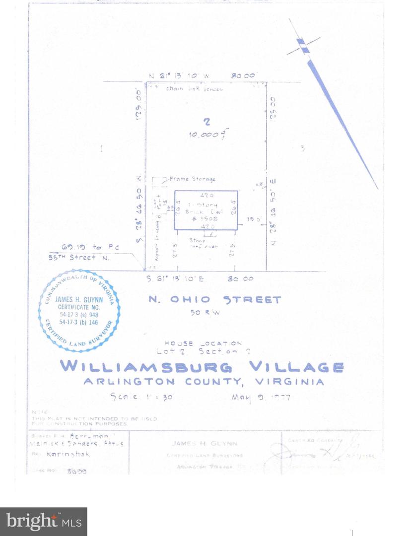 3508 N OHIO ST, ARLINGTON, Virginia 22207, ,Land,For sale,3508 N OHIO ST,VAAR2050812 MLS # VAAR2050812