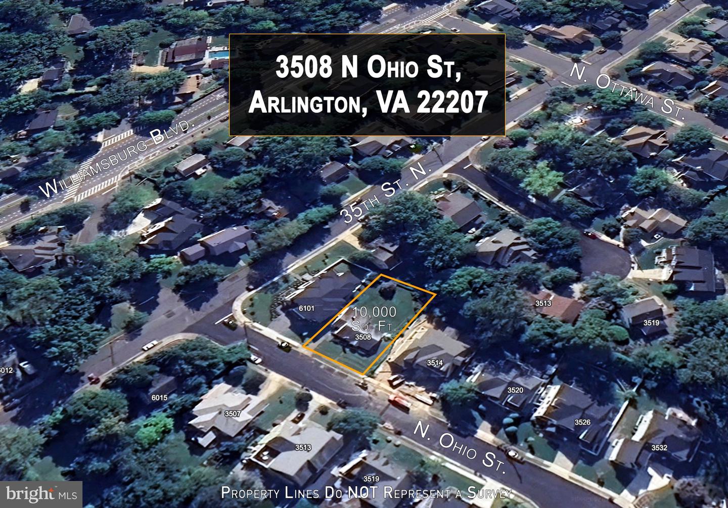 3508 N OHIO ST, ARLINGTON, Virginia 22207, ,Land,For sale,3508 N OHIO ST,VAAR2050812 MLS # VAAR2050812