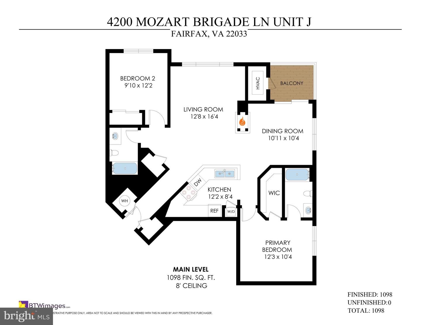 4200 MOZART BRIGADE LN #J, FAIRFAX, Virginia 22033, 2 Bedrooms Bedrooms, ,2 BathroomsBathrooms,Residential,For sale,4200 MOZART BRIGADE LN #J,VAFX2210696 MLS # VAFX2210696