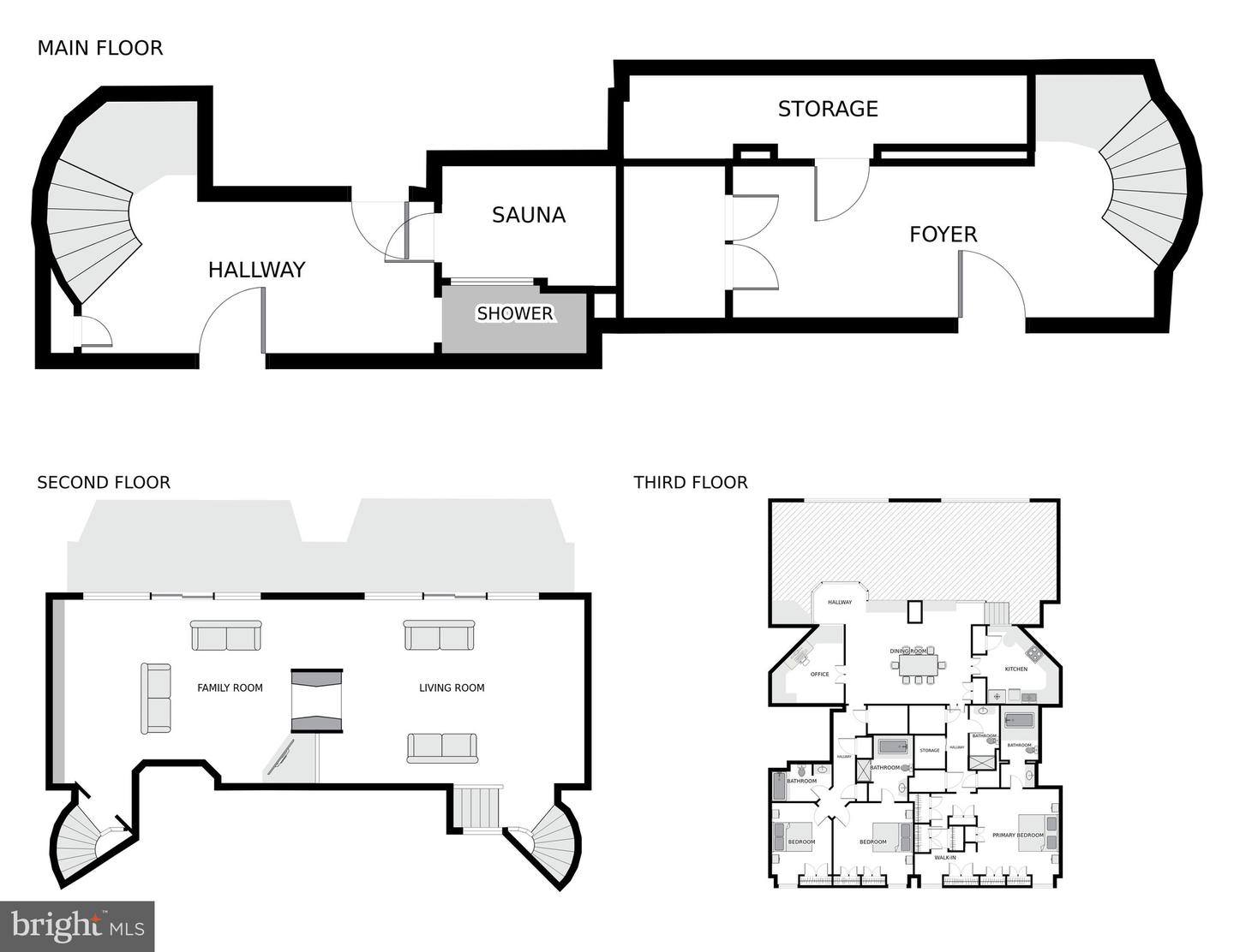 1401 N OAK ST #903, 905, ARLINGTON, Virginia 22209, 3 Bedrooms Bedrooms, ,4 BathroomsBathrooms,Residential,For sale,1401 N OAK ST #903,905,VAAR2050858 MLS # VAAR2050858