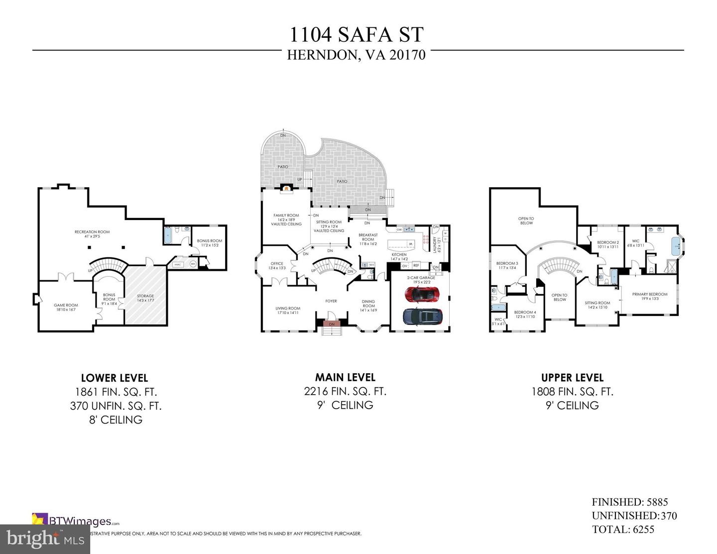 1104 SAFA ST, HERNDON, Virginia 20170, 5 Bedrooms Bedrooms, ,4 BathroomsBathrooms,Residential,For sale,1104 SAFA ST,VAFX2195800 MLS # VAFX2195800