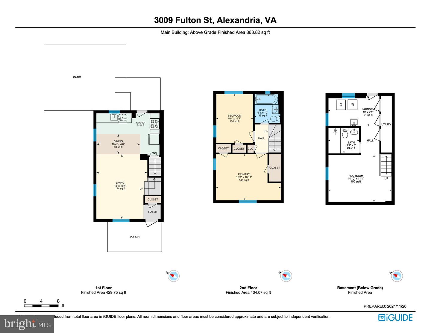 3009 FULTON ST, ALEXANDRIA, Virginia 22305, 2 Bedrooms Bedrooms, ,2 BathroomsBathrooms,Residential,For sale,3009 FULTON ST,VAAX2039684 MLS # VAAX2039684