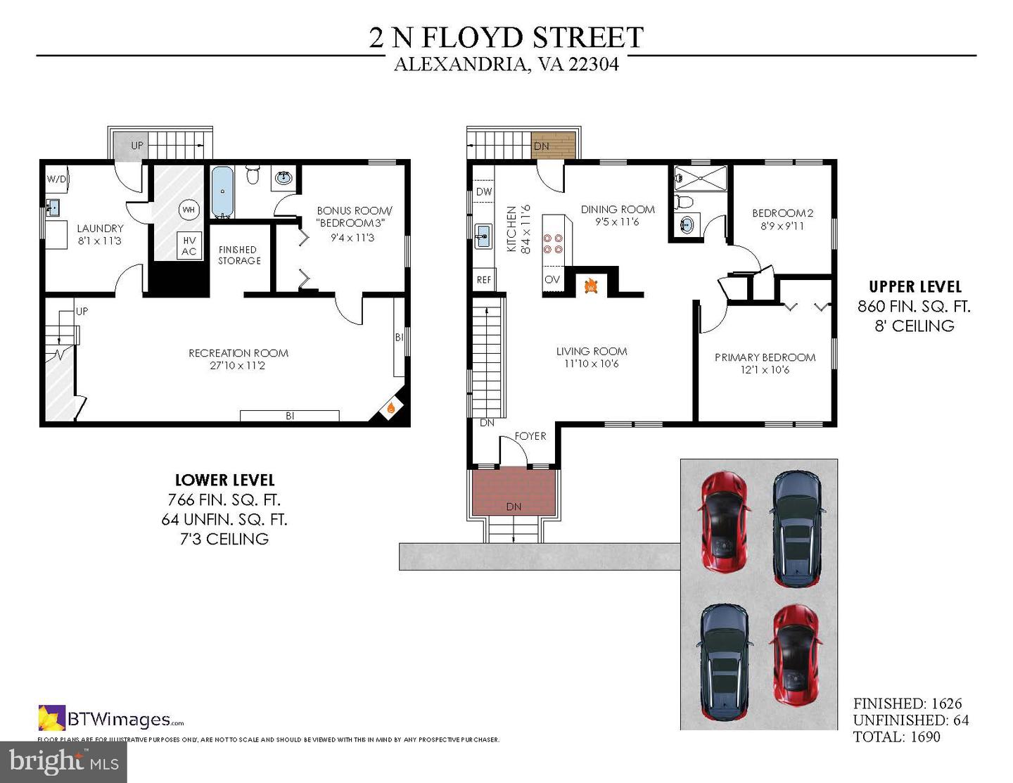 2 N FLOYD ST, ALEXANDRIA, Virginia 22304, 3 Bedrooms Bedrooms, ,2 BathroomsBathrooms,Residential,For sale,2 N FLOYD ST,VAAX2039666 MLS # VAAX2039666