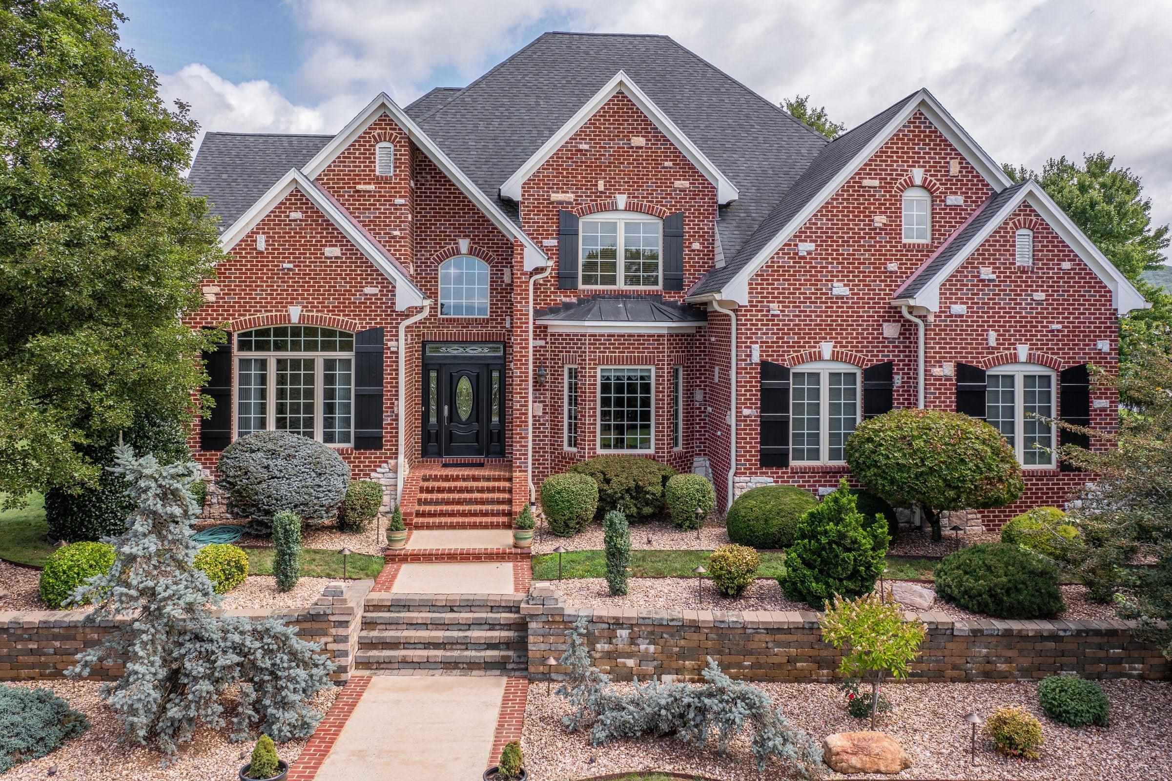 Fabulous French-style Country home on 12.25 acres with spectacular Blue Ridge Mtn views.