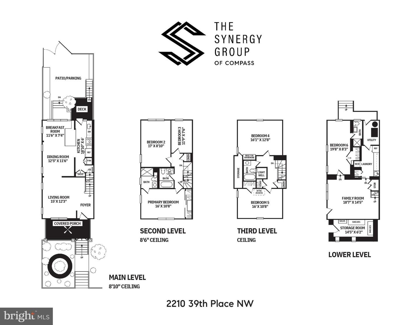 2210 39TH PL NW, WASHINGTON, District Of Columbia 20007, 6 Bedrooms Bedrooms, ,4 BathroomsBathrooms,Residential,For sale,2210 39TH PL NW,DCDC2169696 MLS # DCDC2169696