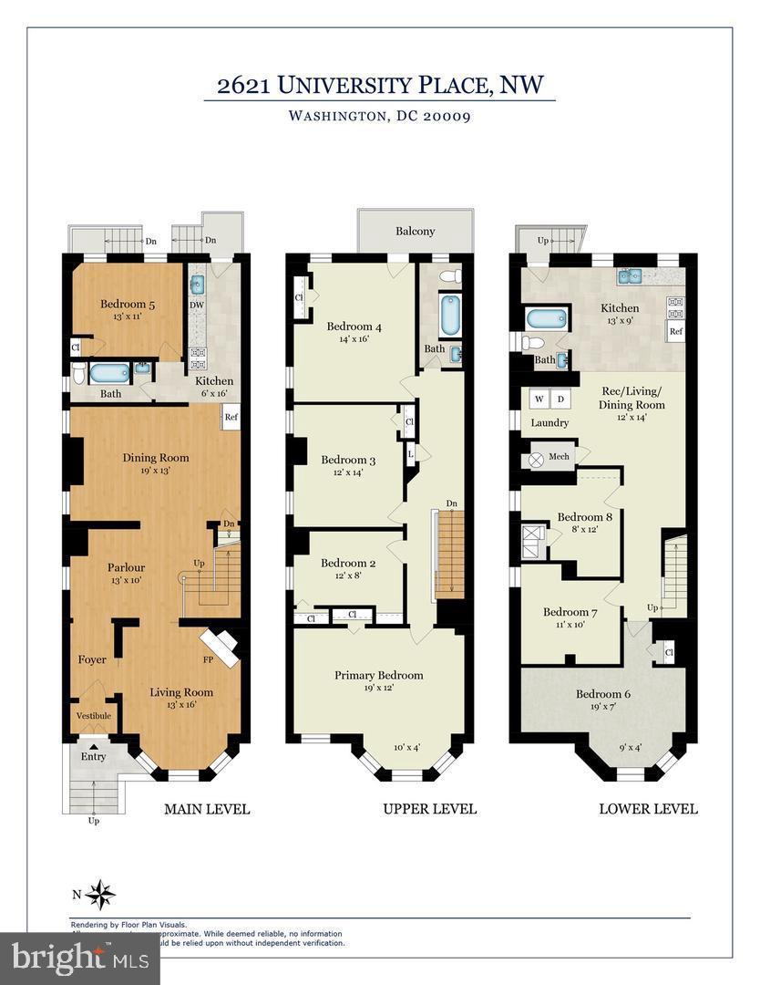 2621 UNIVERSITY PL NW, WASHINGTON, District Of Columbia 20009, 5 Bedrooms Bedrooms, ,3 BathroomsBathrooms,Residential,For sale,2621 UNIVERSITY PL NW,DCDC2169970 MLS # DCDC2169970