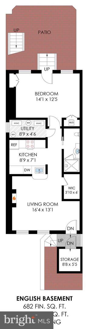 303 C ST SE, WASHINGTON, District Of Columbia 20003, 3 Bedrooms Bedrooms, ,2 BathroomsBathrooms,Residential,For sale,303 C ST SE,DCDC2163564 MLS # DCDC2163564