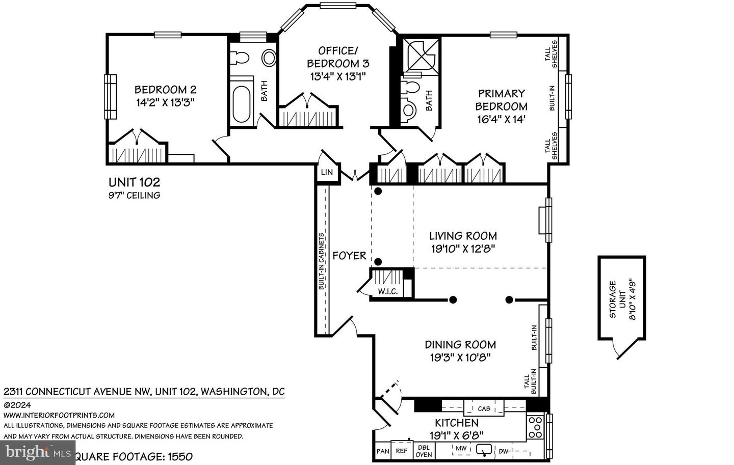 2311 CONNECTICUT AVE NW #102, WASHINGTON, District Of Columbia 20008, 3 Bedrooms Bedrooms, ,2 BathroomsBathrooms,Residential,For sale,2311 CONNECTICUT AVE NW #102,DCDC2165160 MLS # DCDC2165160