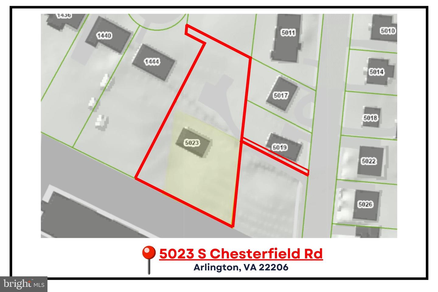 5023 S CHESTERFIELD RD, ARLINGTON, Virginia 22206, ,Land,For sale,5023 S CHESTERFIELD RD,VAAR2051090 MLS # VAAR2051090