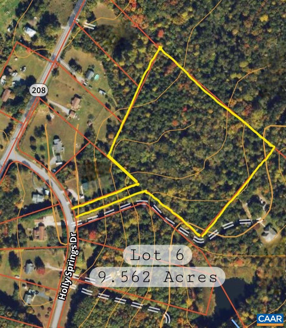 LOT 6 HOLLY SPRINGS DR, LOUISA, Virginia 23093, ,Land,For sale,LOT 6 HOLLY SPRINGS DR,659017 MLS # 659017