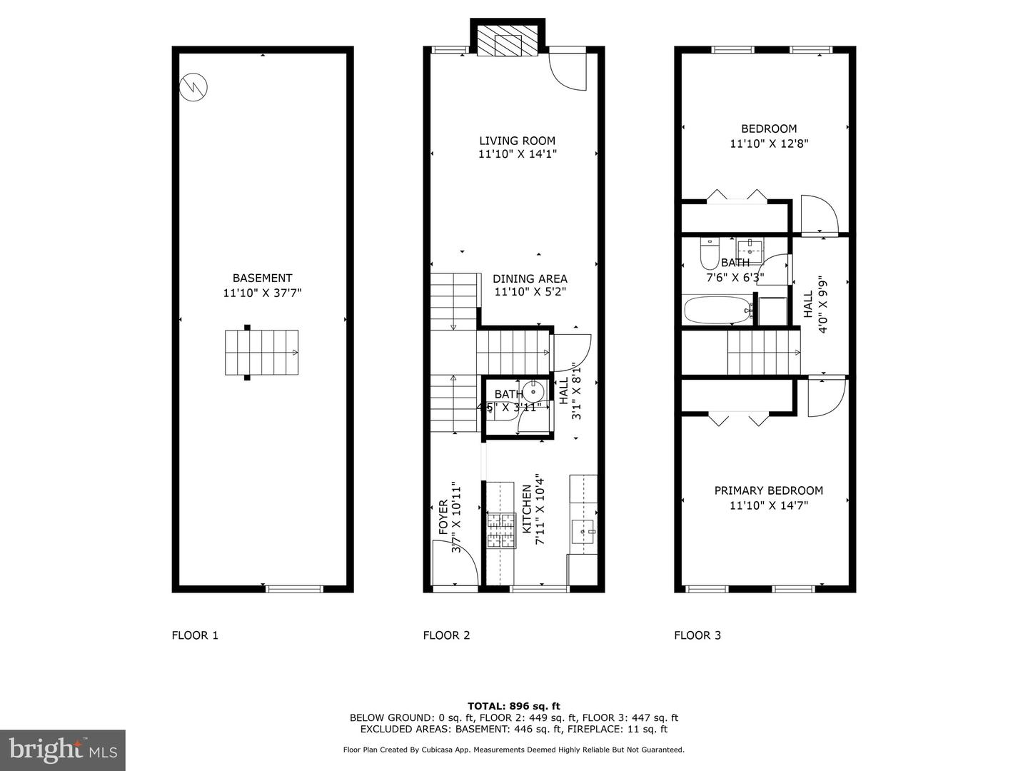 1409 POTOMAC AVE SE, WASHINGTON, District Of Columbia 20003, 2 Bedrooms Bedrooms, ,1 BathroomBathrooms,Residential,For sale,1409 POTOMAC AVE SE,DCDC2168904 MLS # DCDC2168904