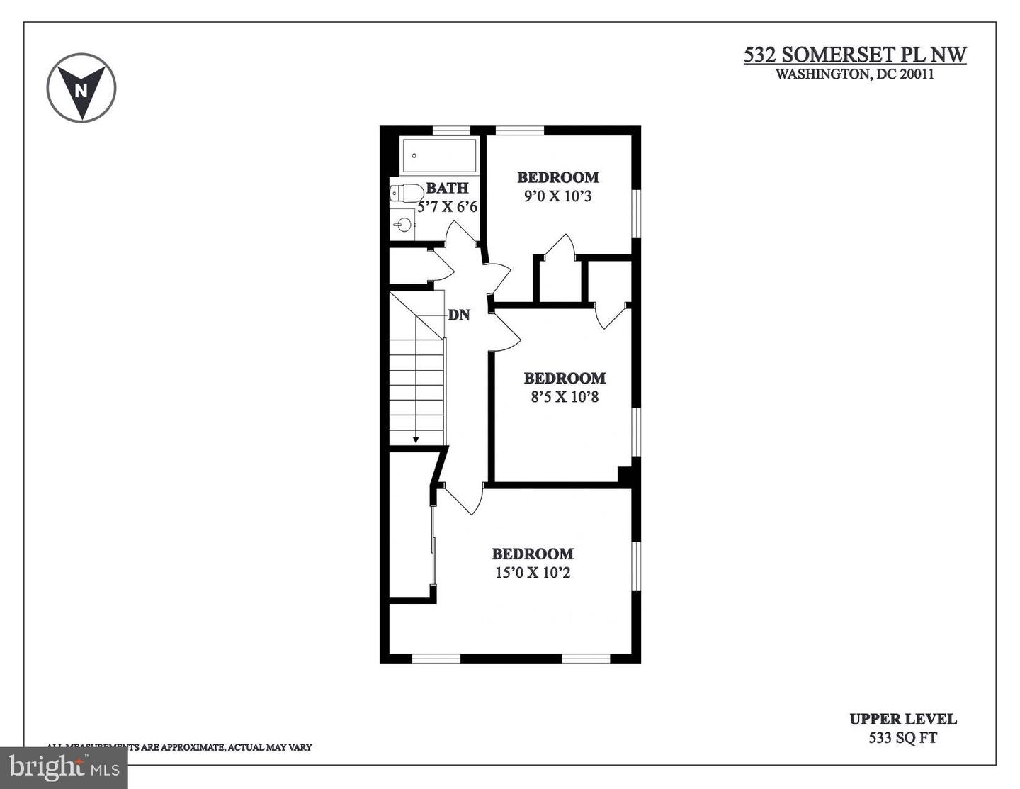 532 SOMERSET PL NW, WASHINGTON, District Of Columbia 20011, 3 Bedrooms Bedrooms, ,2 BathroomsBathrooms,Residential,For sale,532 SOMERSET PL NW,DCDC2160376 MLS # DCDC2160376