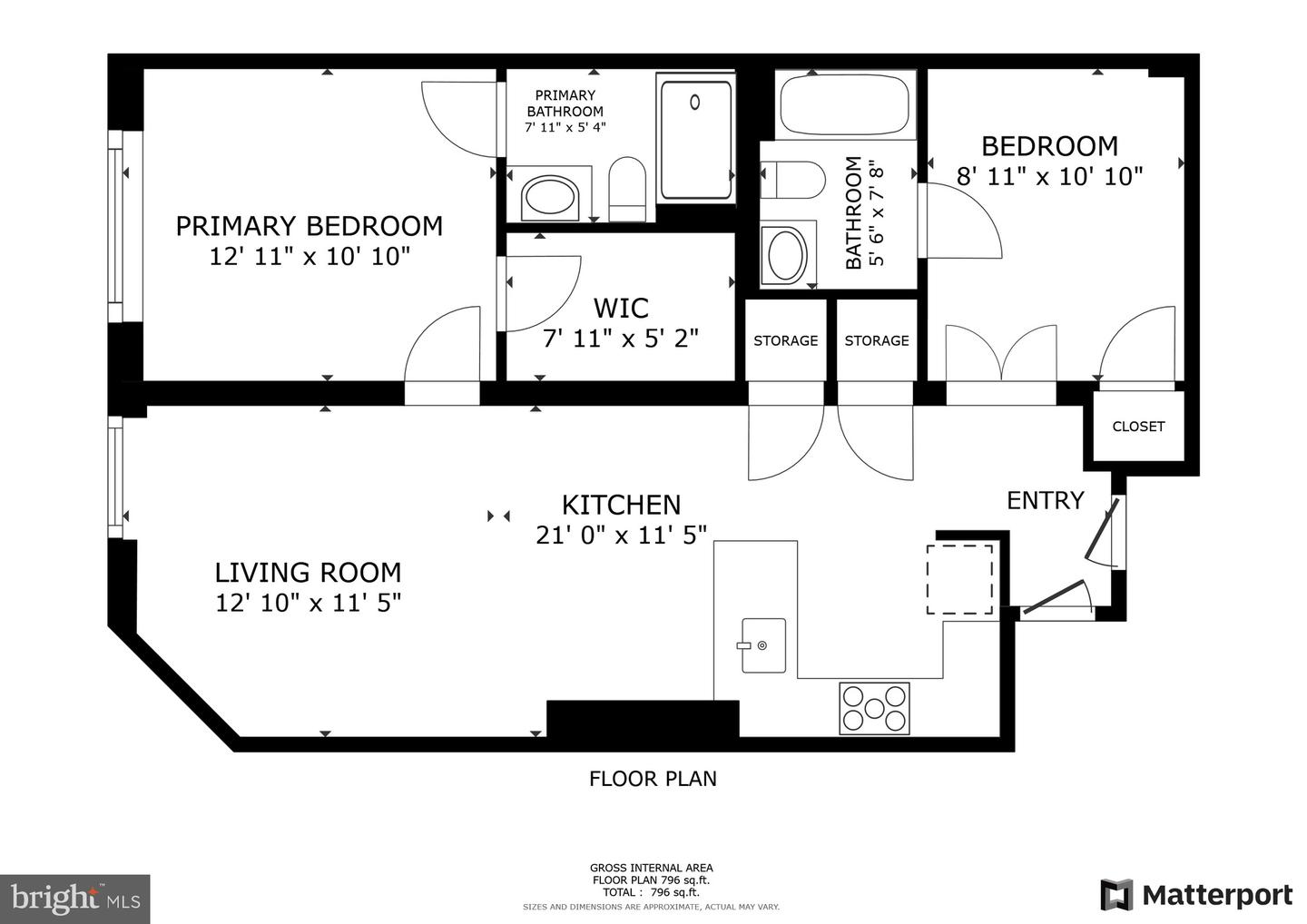 1211 13TH ST NW #407, WASHINGTON, District Of Columbia 20005, 2 Bedrooms Bedrooms, ,2 BathroomsBathrooms,Residential,For sale,1211 13TH ST NW #407,DCDC2162832 MLS # DCDC2162832