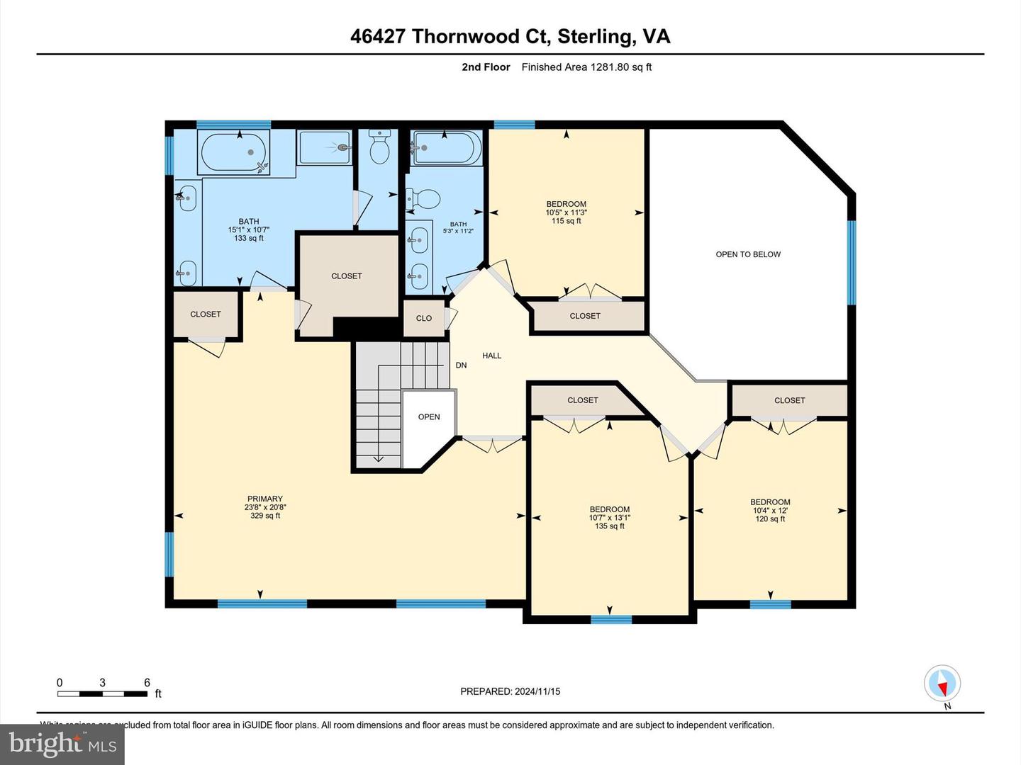 46427 THORNWOOD CT, STERLING, Virginia 20165, 5 Bedrooms Bedrooms, ,3 BathroomsBathrooms,Residential,For sale,46427 THORNWOOD CT,VALO2065342 MLS # VALO2065342