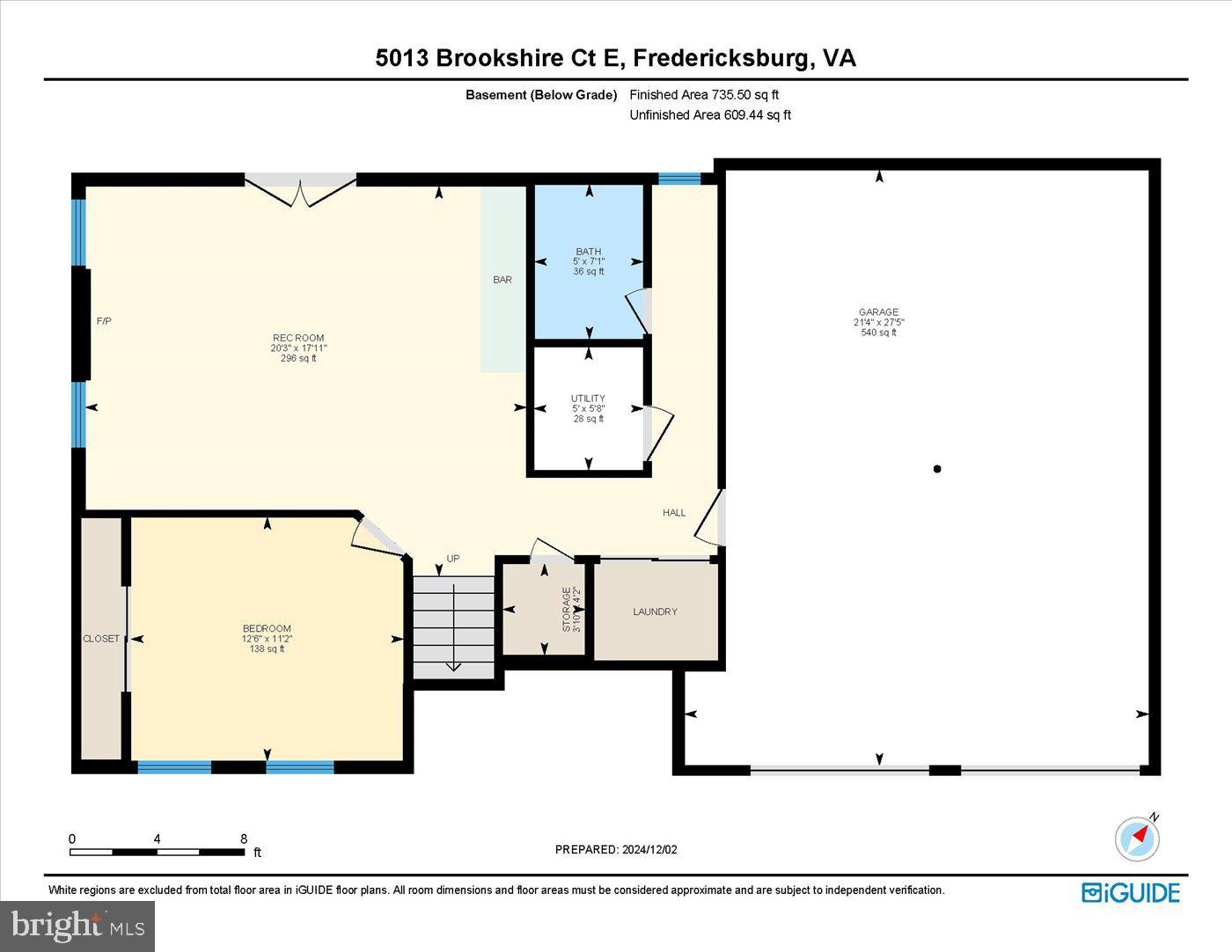 5013 BROOKSHIRE CT E, FREDERICKSBURG, Virginia 22408, 4 Bedrooms Bedrooms, ,3 BathroomsBathrooms,Residential,For sale,5013 BROOKSHIRE CT E,VASP2029486 MLS # VASP2029486