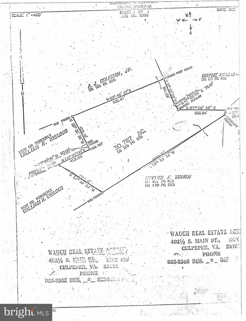 WAUGH RD, UNIONVILLE, Virginia 22567, ,Land,For sale,WAUGH RD,VAOR2008416 MLS # VAOR2008416