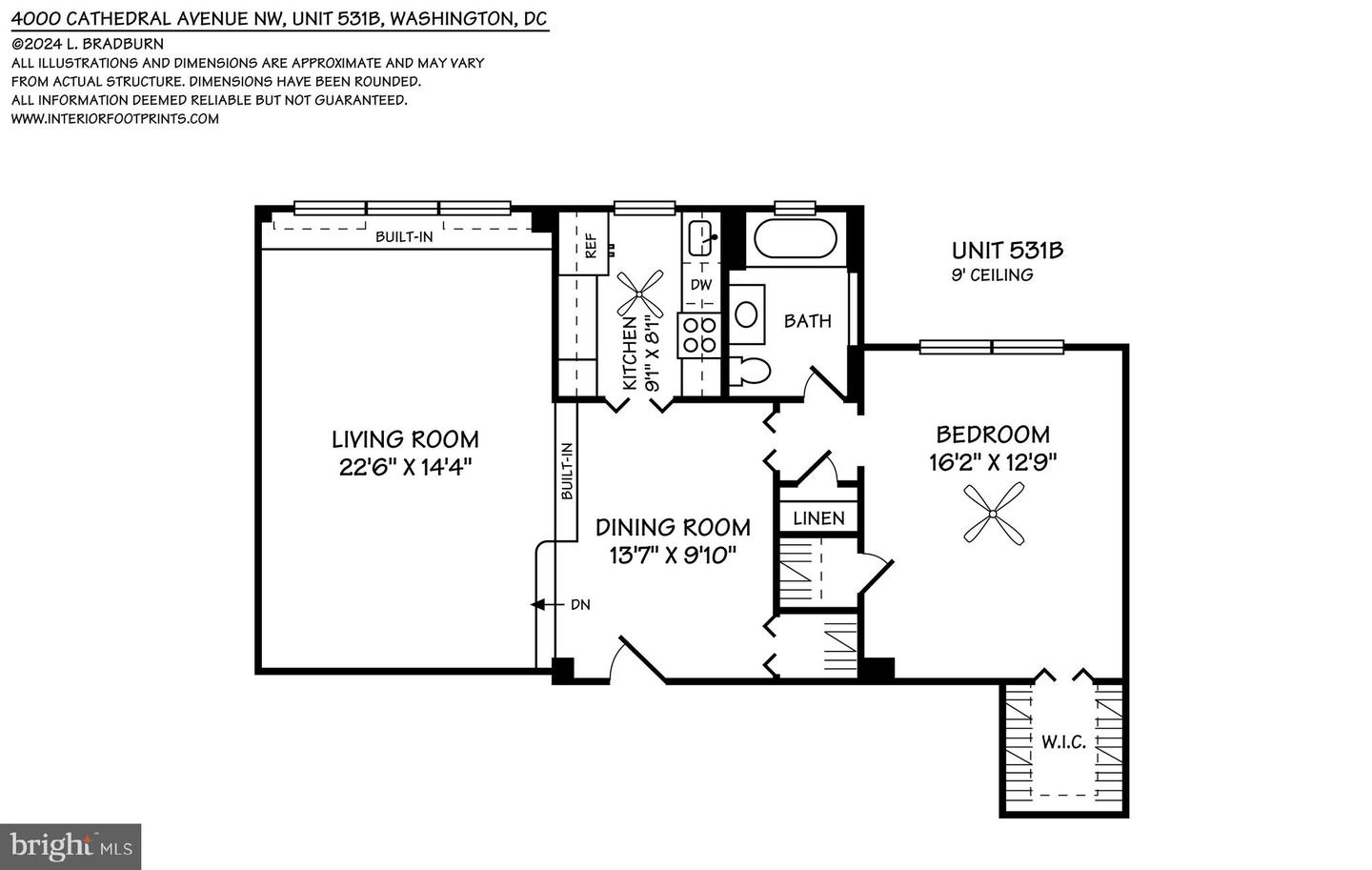 4000 CATHEDRAL AVE NW #531B, WASHINGTON, District Of Columbia 20016, 1 Bedroom Bedrooms, ,1 BathroomBathrooms,Residential,For sale,4000 CATHEDRAL AVE NW #531B,DCDC2169858 MLS # DCDC2169858