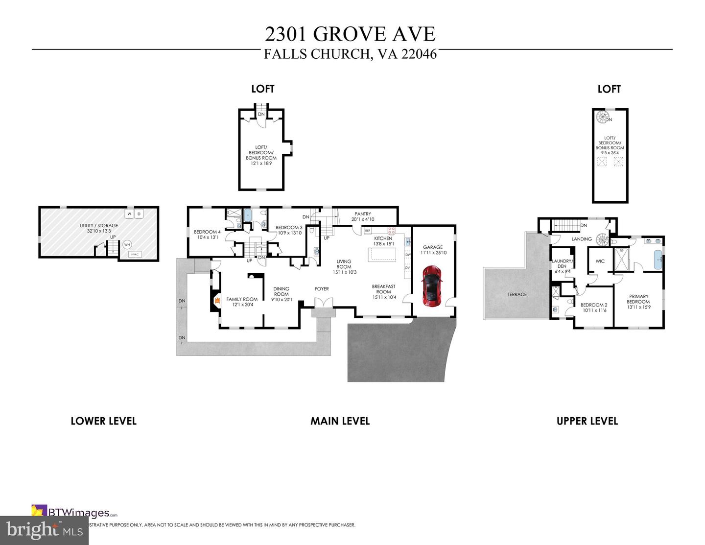 2301 GROVE AVE, FALLS CHURCH, Virginia 22046, 5 Bedrooms Bedrooms, ,4 BathroomsBathrooms,Residential,For sale,2301 GROVE AVE,VAFX2213304 MLS # VAFX2213304