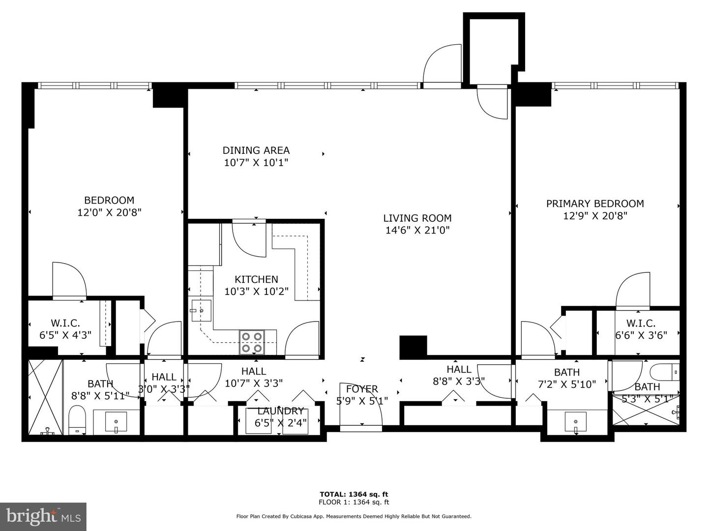 1805 CRYSTAL DR #208S, ARLINGTON, Virginia 22202, 2 Bedrooms Bedrooms, ,2 BathroomsBathrooms,Residential,For sale,1805 CRYSTAL DR #208S,VAAR2039492 MLS # VAAR2039492