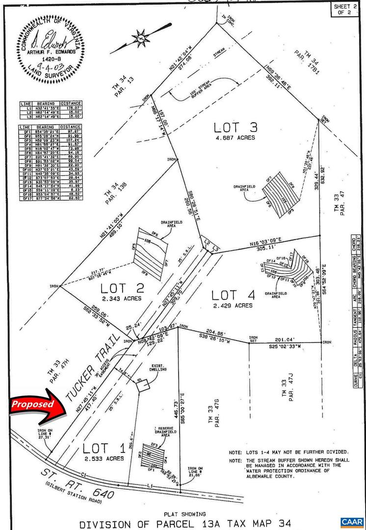 GILBERT STATION RD, BARBOURSVILLE, Virginia 22923, ,Land,For sale,GILBERT STATION RD,659339 MLS # 659339