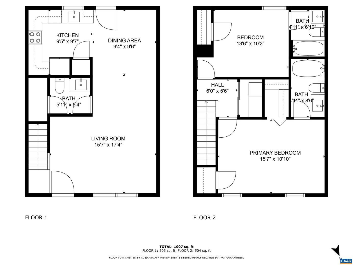 203 15TH ST #C, GROTTOES, Virginia 24441, 2 Bedrooms Bedrooms, ,2 BathroomsBathrooms,Residential,For sale,203 15TH ST #C,659425 MLS # 659425