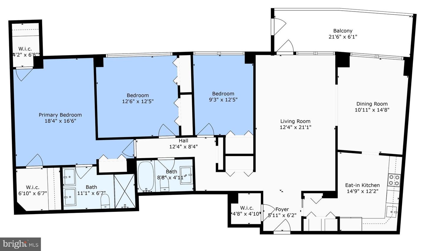 1805 CRYSTAL DR #513S, ARLINGTON, Virginia 22202, 3 Bedrooms Bedrooms, ,2 BathroomsBathrooms,Residential,For sale,1805 CRYSTAL DR #513S,VAAR2051636 MLS # VAAR2051636